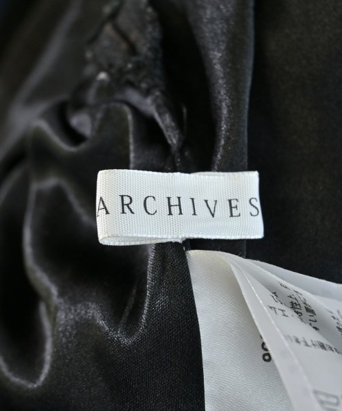 archives（アルシーヴ）ワンピース 黒 サイズ:F レディース/2200706368017