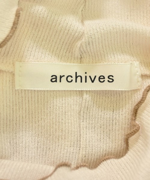 archives（アルシーヴ）Tシャツ・カットソー 白 サイズ:M レディース/2200705827065