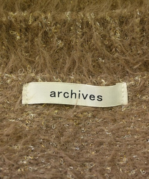 archives（アルシーヴ）ニット・セーター 茶 サイズ:M レディース/2200678970157