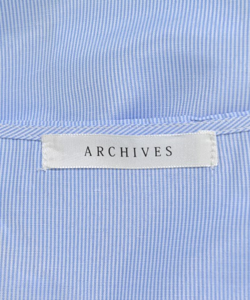 archives（アルシーヴ）ブラウス 青 サイズ:M レディース/2200675352031