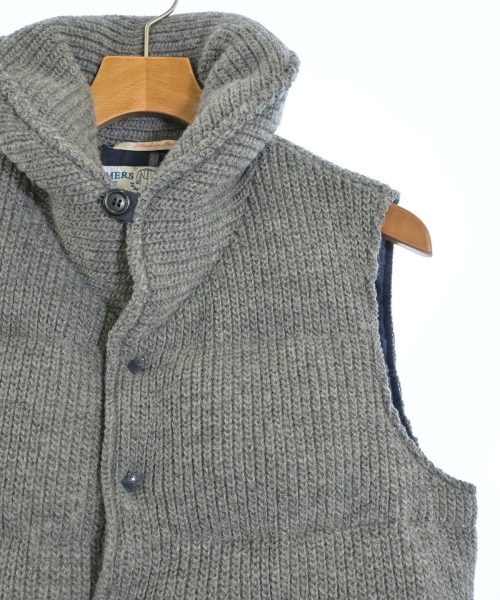 -（ソノタ）ダウンジャケット/ダウンベスト グレー サイズ:S メンズ/2200409355048