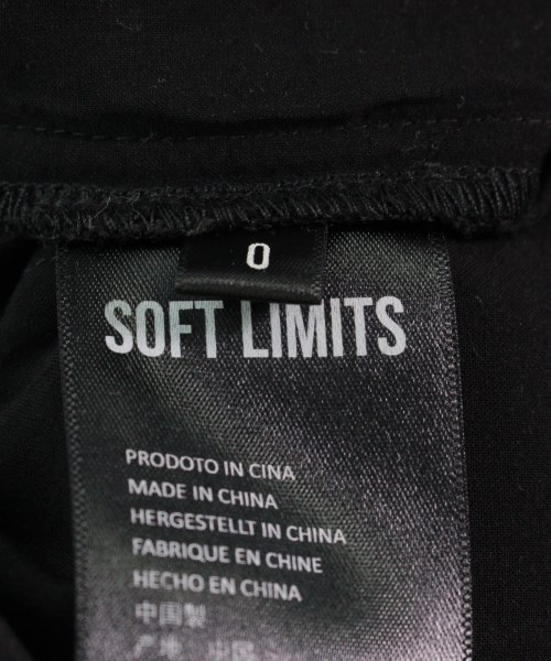 SOFT LIMITS（ソフトリミッツ）カーゴパンツ 黒 サイズ:S メンズ
