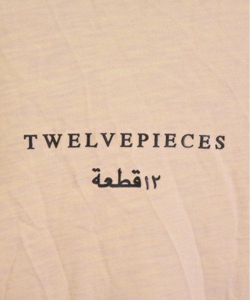 Twelvepieces（トゥエルヴピーシーズ）Tシャツ・カットソー ベージュ サイズ:S メンズ/2200476156142