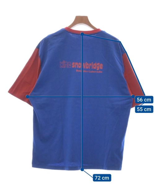 HINE SNOWBRIDGE（ハインスノウブリッジ）Tシャツ・カットソー 青 サイズ:L メンズ/2200480364045