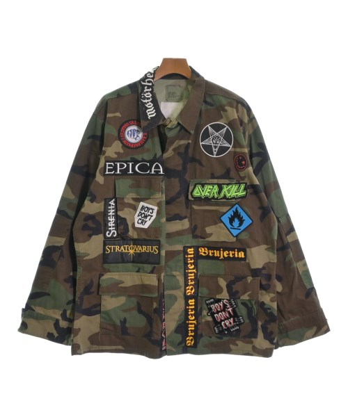 その他(ソノタ)ミリタリーブルゾン 茶 サイズ:XL/2200505571625