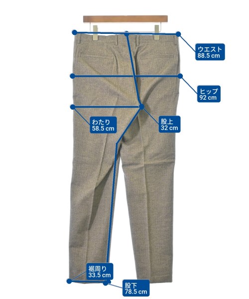 -（ソノタ）スラックス 茶 サイズ:-(L位) メンズ/2200490749566