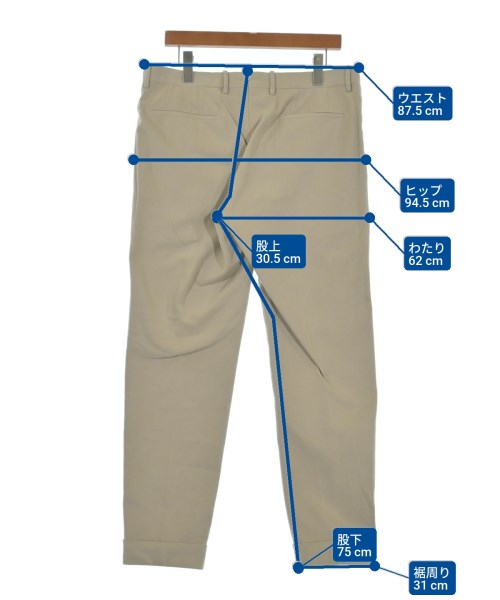 -（ソノタ）スラックス ベージュ サイズ:-(L位) メンズ/2200490749580