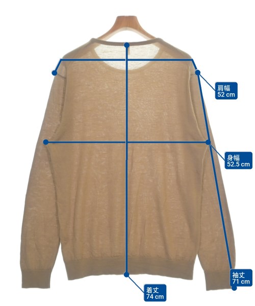 -（ソノタ）ニット・セーター ベージュ サイズ:52(XXL位) メンズ/2200497986094