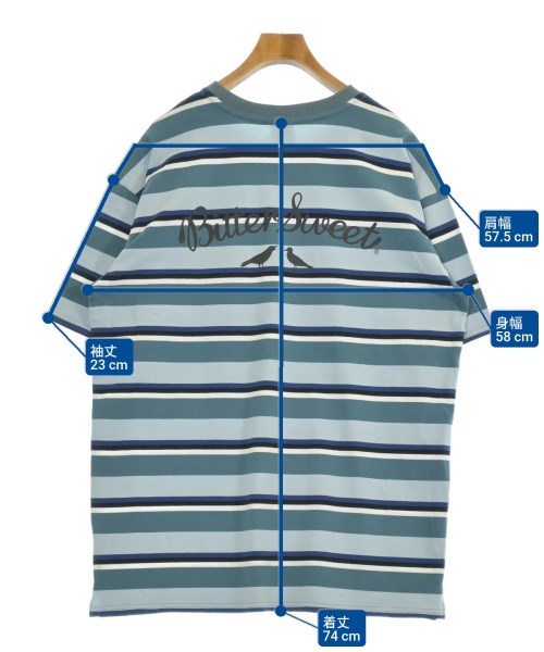 -（ソノタ）Tシャツ・カットソー 青 サイズ:F メンズ/2200497036102