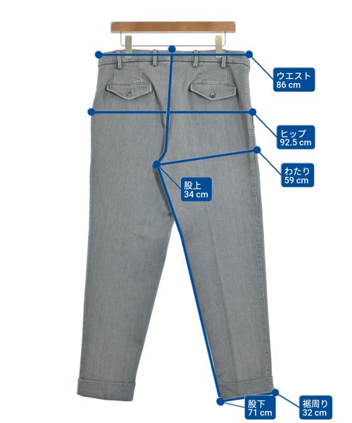 -（ソノタ）スラックス グレー サイズ:50(XL位) メンズ/2200549503071