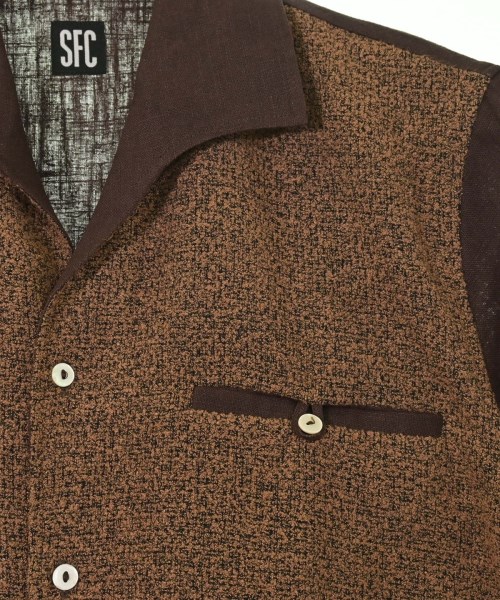 -（ソノタ）カジュアルシャツ 茶 サイズ:S メンズ/2200553629248