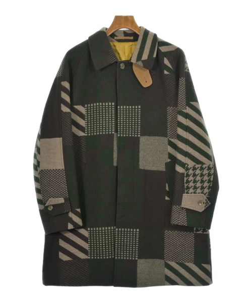 lacquer&c（ラクアアンドシー）ステンカラーコート 緑 サイズ:2(M位) メンズ/2200633262013