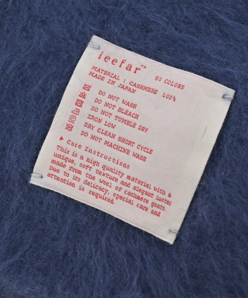 -（ソノタ）マフラー 青 サイズ:- メンズ/2200631322146