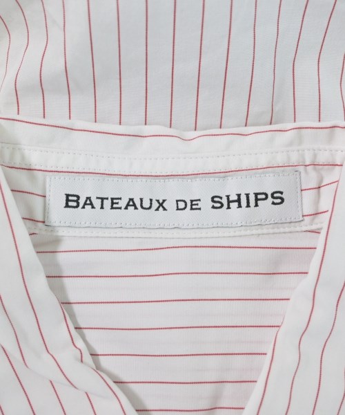 SHIPS（シップス）カジュアルシャツ 白 サイズ:1(S位) メンズ/2200635433107