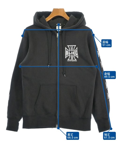 -（ソノタ）パーカー 黒 サイズ:S メンズ/2200636955011