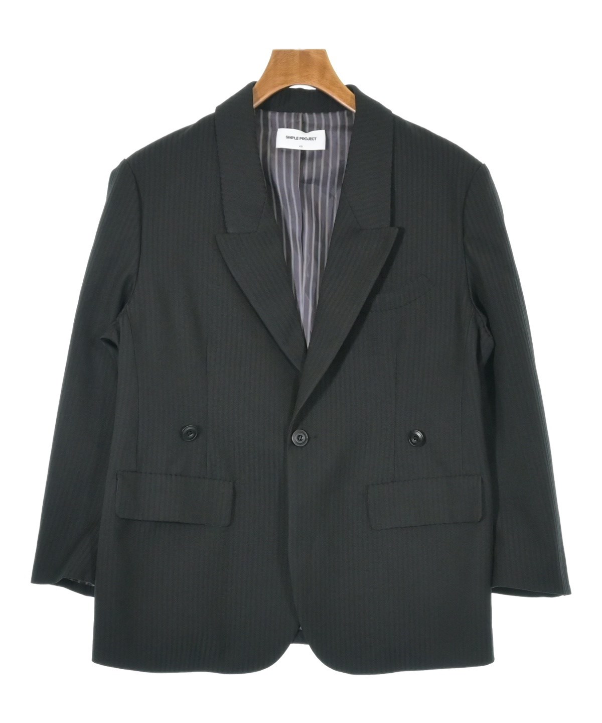 ソノタ）カジュアルジャケット 黒 サイズ:XS メンズ/2200623320020