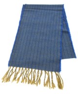 -（ソノタ）マフラー 青 サイズ:- メンズ/2200624834076