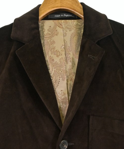 -（ソノタ）カジュアルジャケット 茶 サイズ:42(XS位) メンズ/2200638927047