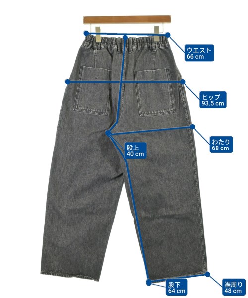 -（ソノタ）デニムパンツ グレー サイズ:1(S位) メンズ/2200639332024