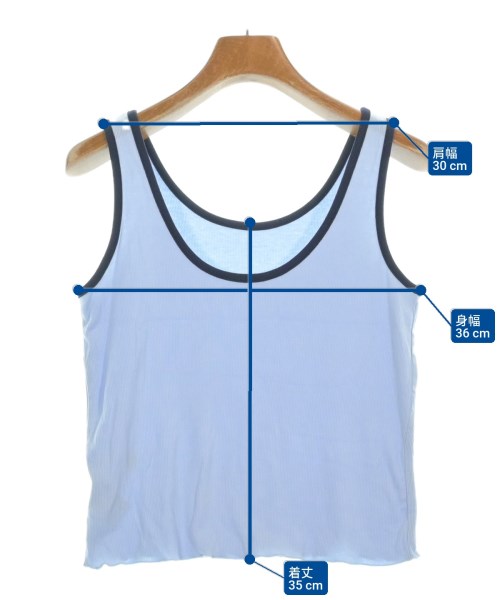 -（ソノタ）タンクトップ 青 サイズ:38(M位) レディース/2200628188083
