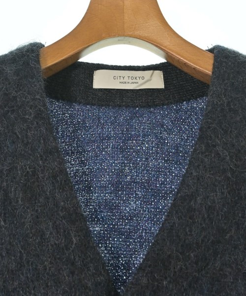 -（ソノタ）カーディガン 紺 サイズ:1(S位) メンズ/2200639839080