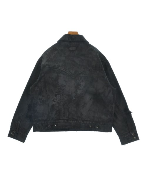 -（ソノタ）デニムジャケット 黒 サイズ:48(L位) メンズ/2200640559014