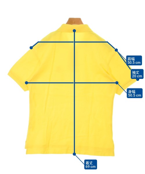 -（ソノタ）ポロシャツ 黄 サイズ:L メンズ/2200640699031