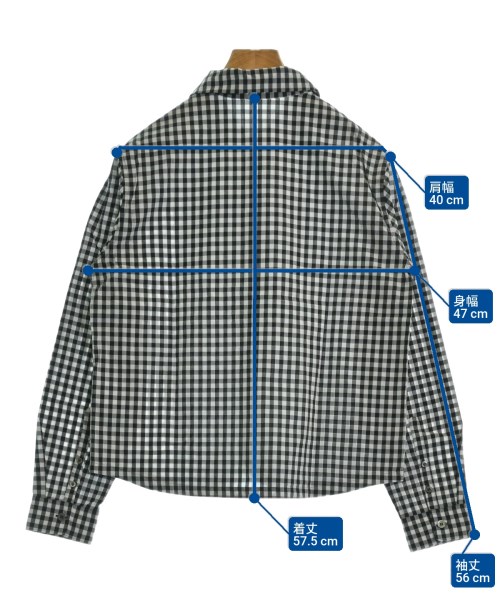 -（ソノタ）カジュアルシャツ 黒 サイズ:-(XL位) レディース/2200624858034