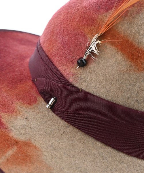 -（ソノタ）ハット 赤 サイズ:- レディース/2200641183065