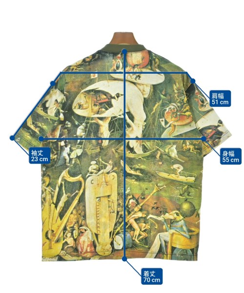 -（ソノタ）Tシャツ・カットソー 緑 サイズ:-(M位) メンズ/2200639525112