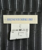 003NEVERENDINGLAND（００３ネバーエンディングランド）カジュアルシャツ 黒 サイズ:L メンズ/2200640311452