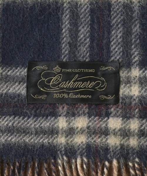 -（ソノタ）マフラー 紺 サイズ:- メンズ/2200642915030