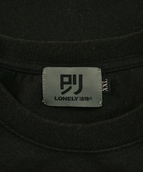 LONELY/論理（ロンリー）Tシャツ・カットソー 黒 サイズ:XXL メンズ/2200643205154