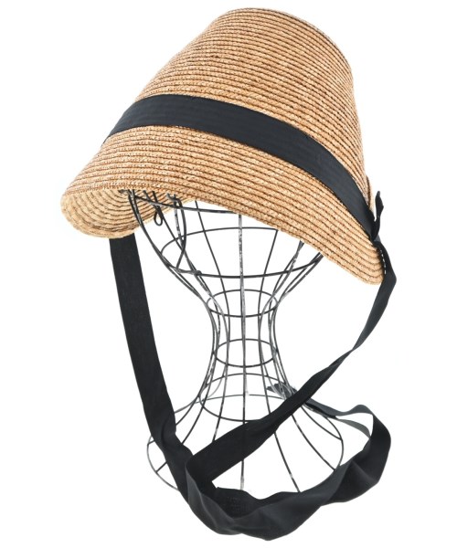 その他(ソノタ)ストローハット ベージュ サイズ:-/2200633373023