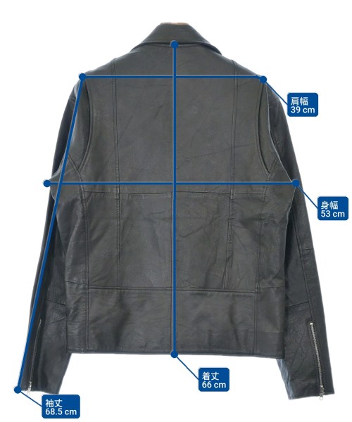 -（ソノタ）ライダース 黒 サイズ:XL メンズ/2200644238021