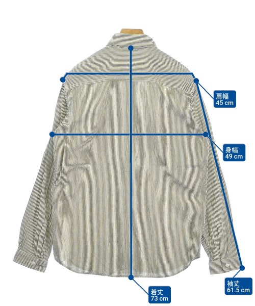 Arte Povera（アルテポーヴェラ）カジュアルシャツ 白 サイズ:M メンズ/2200574803030