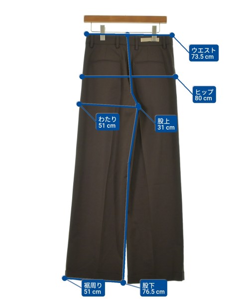 -（ソノタ）スラックス 茶 サイズ:38(M位) メンズ/2200570295037