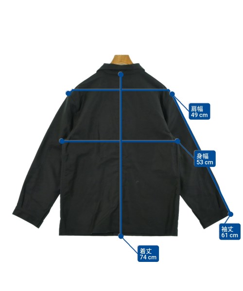 -（ソノタ）カバーオール 黒 サイズ:4(XL位) メンズ/2200529678058