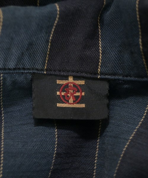 -（ソノタ）ステンカラーコート 青 サイズ:-(S位) メンズ/2200593515013