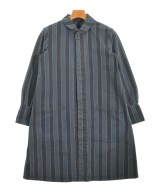 -（ソノタ）ステンカラーコート 青 サイズ:-(S位) メンズ/2200593515013