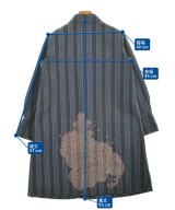 -（ソノタ）ステンカラーコート 青 サイズ:-(S位) メンズ/2200593515013