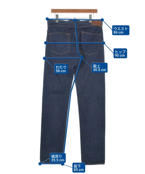 -（ソノタ）デニムパンツ 紺 サイズ:32(L位) メンズ/2200543590053