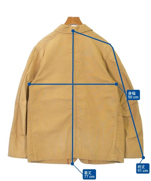 -（ソノタ）カバーオール 黄 サイズ:2(M位) メンズ/2200544351110