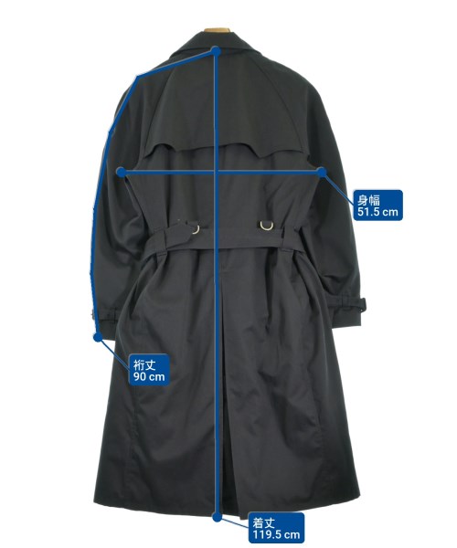-（ソノタ）トレンチコート 紺 サイズ:-(XL位) メンズ/2200545760010