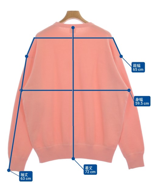 -（ソノタ）ニット・セーター ピンク サイズ:L メンズ/2200621497021