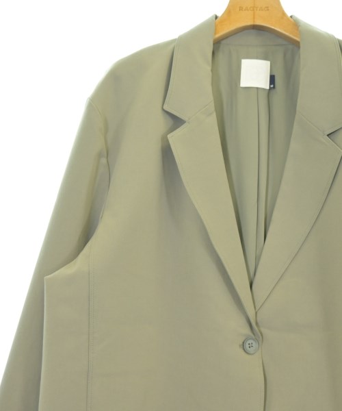 STUDIO DOE（スタジオドゥ）テーラードジャケット カーキ サイズ:M レディース/2200621987034