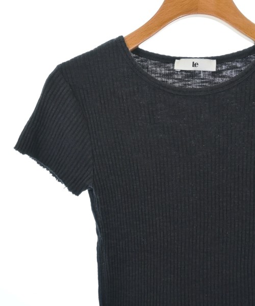 LE（エルイー）Tシャツ・カットソー 黒 サイズ:-(XS位) レディース/2200612083066