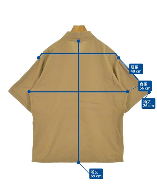 Handvaerk（ハンドバーク）ポロシャツ ベージュ サイズ:S メンズ/2200623767054