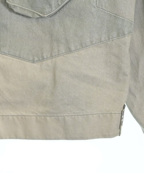 -（ソノタ）デニムジャケット カーキ サイズ:1(S位) メンズ/2200612527133