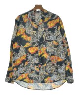 71 MICHAEL（ミシェル）カジュアルシャツ 紺 サイズ:M メンズ/2200612527355